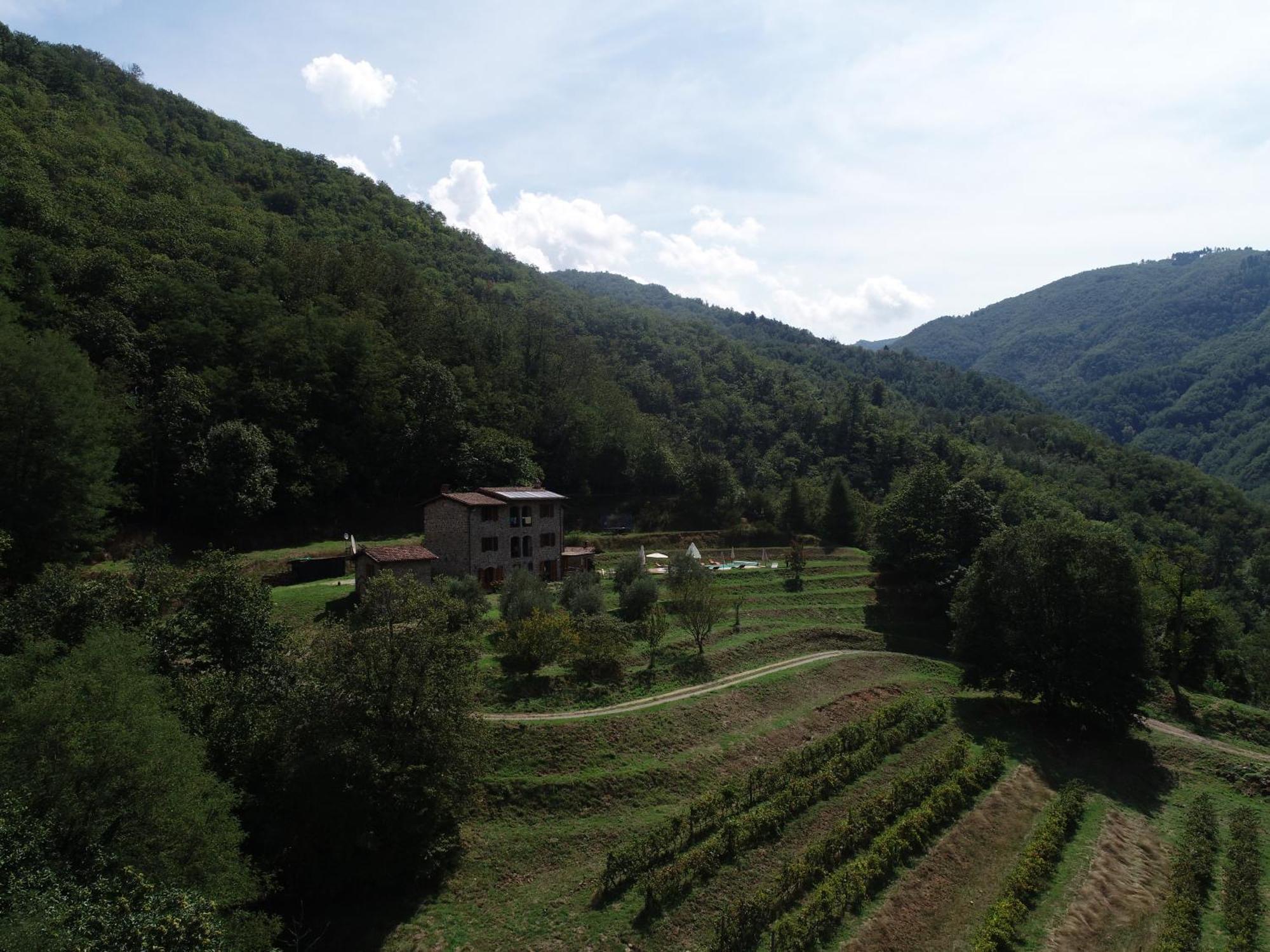 Casa Bachella Villa Bagni di Lucca Luaran gambar