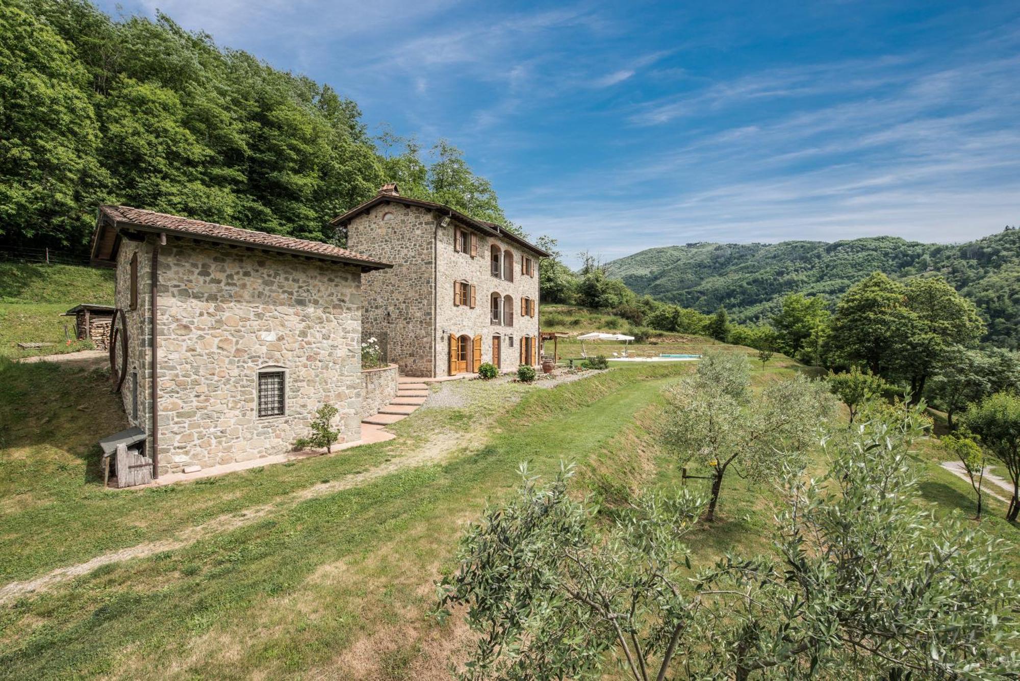 Casa Bachella Villa Bagni di Lucca Luaran gambar